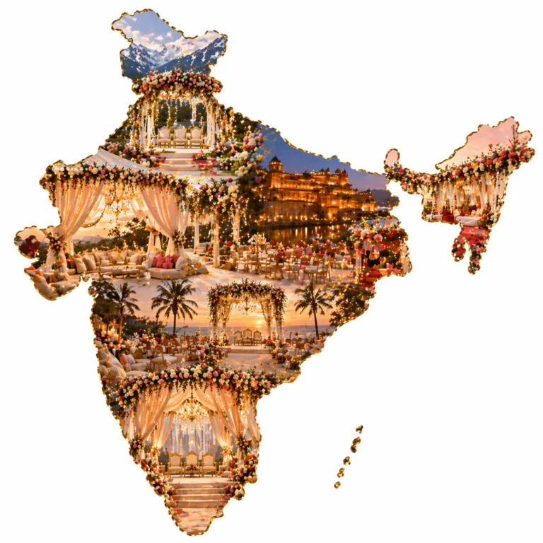 Luxurious wedding venues across India
