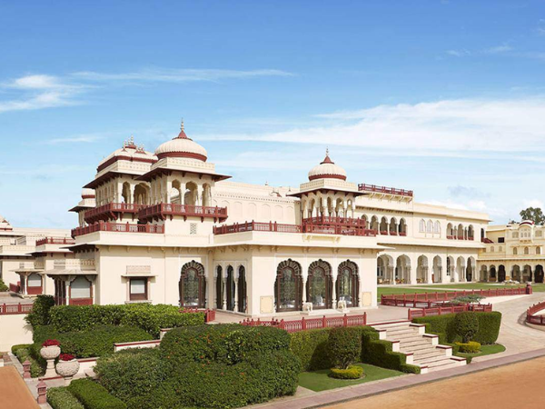 The Rambagh Palace in Jaipur