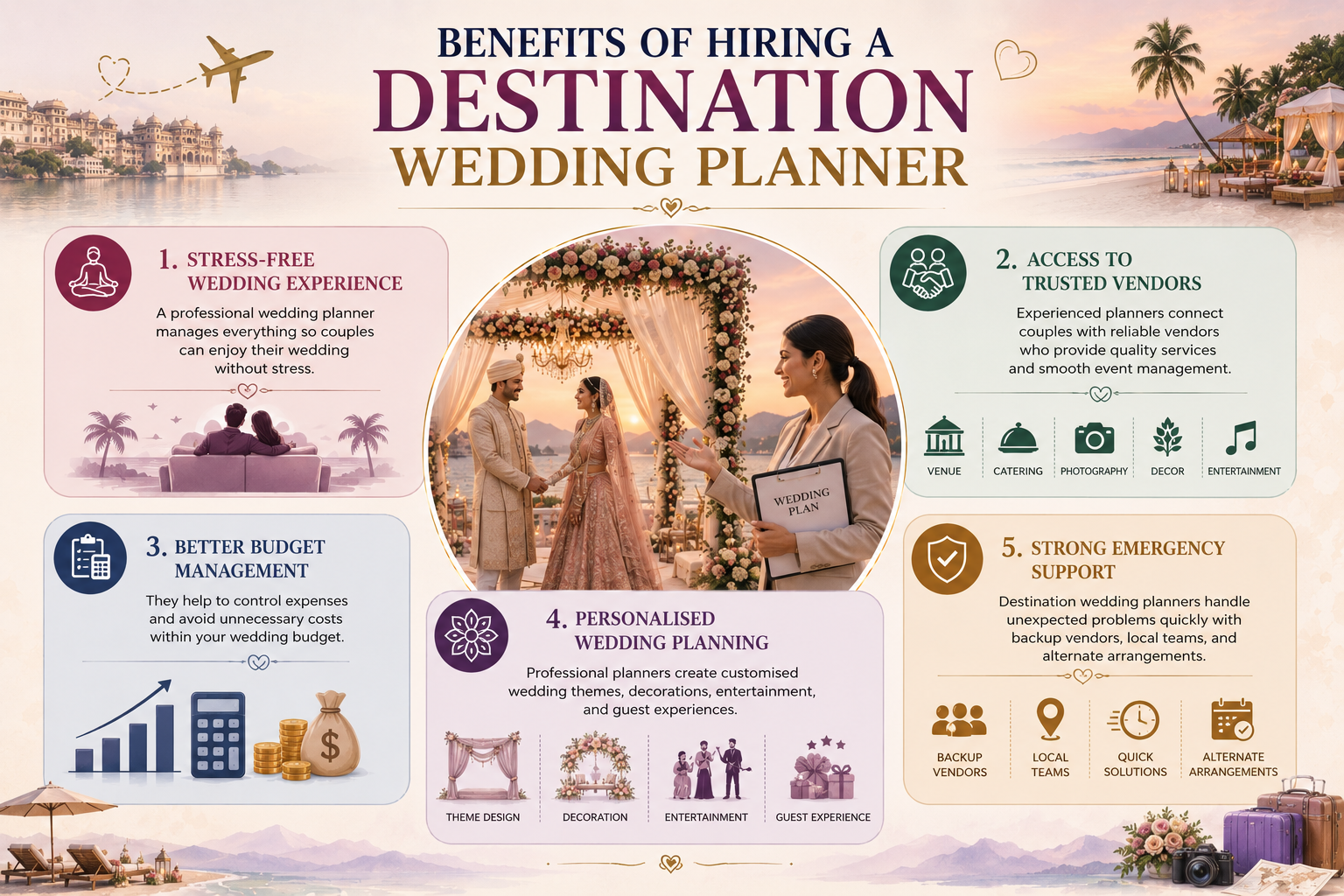 Benefits of Hiring a Destination Wedding Planner