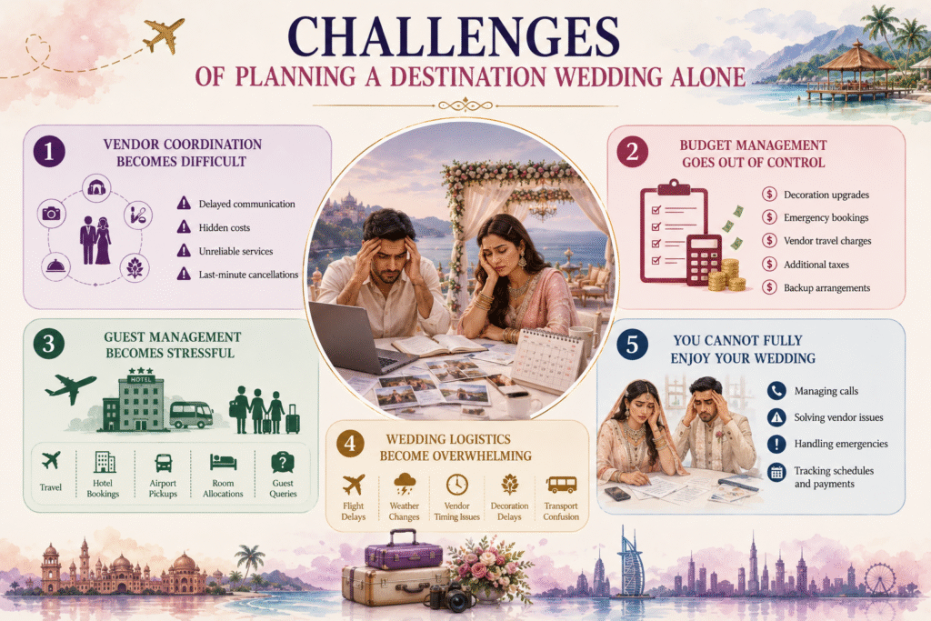 Challenges of Planning a Destination Wedding Alone