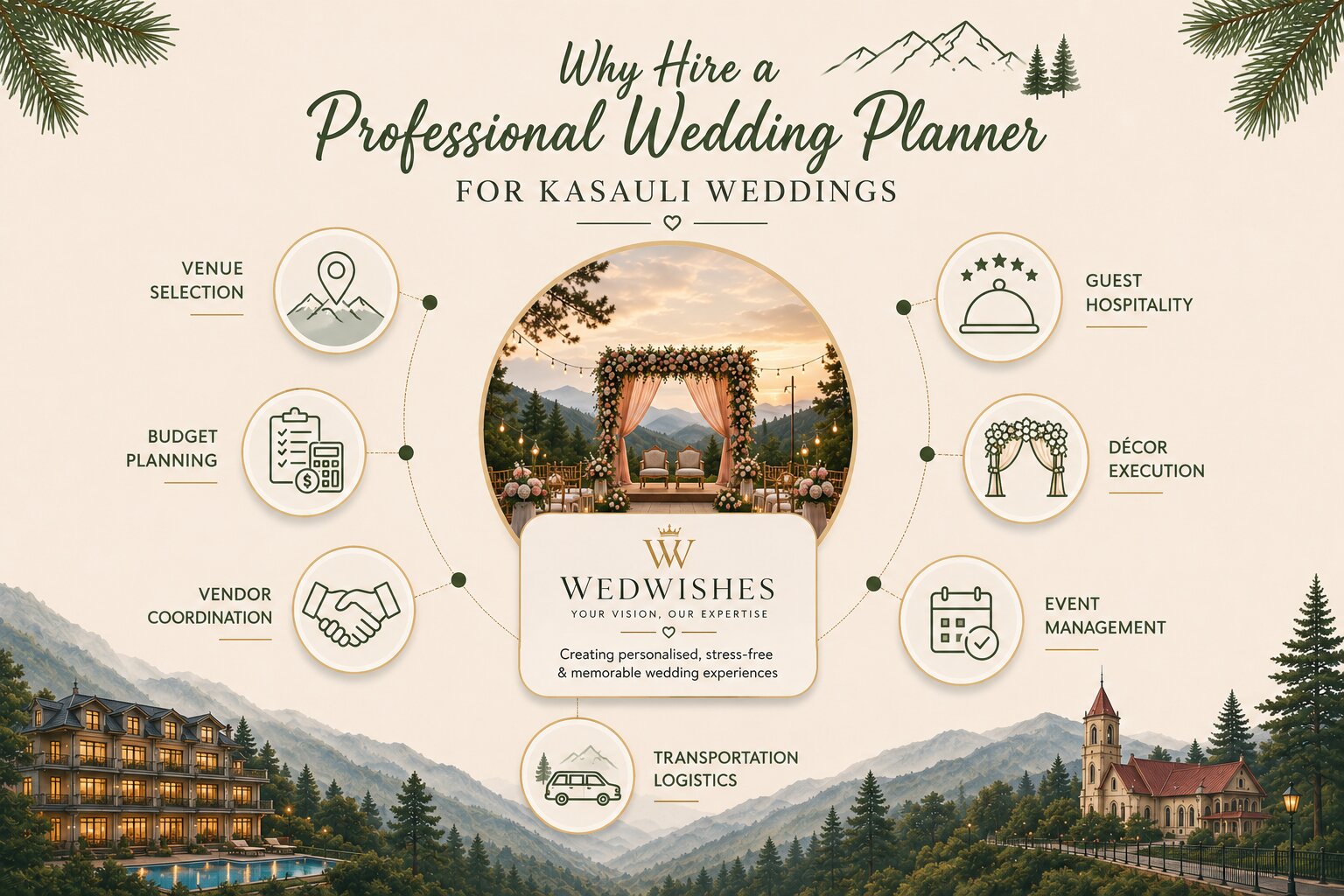 Why Hire a Professional Wedding Planner for Kasauli Weddings
