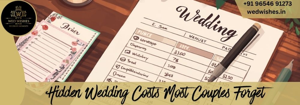 Hidden Wedding Costs Most Couples Forget