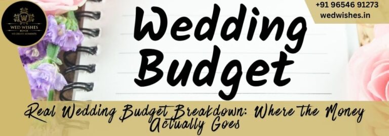 Real Wedding Budget Breakdown Where the Money Actually Goes