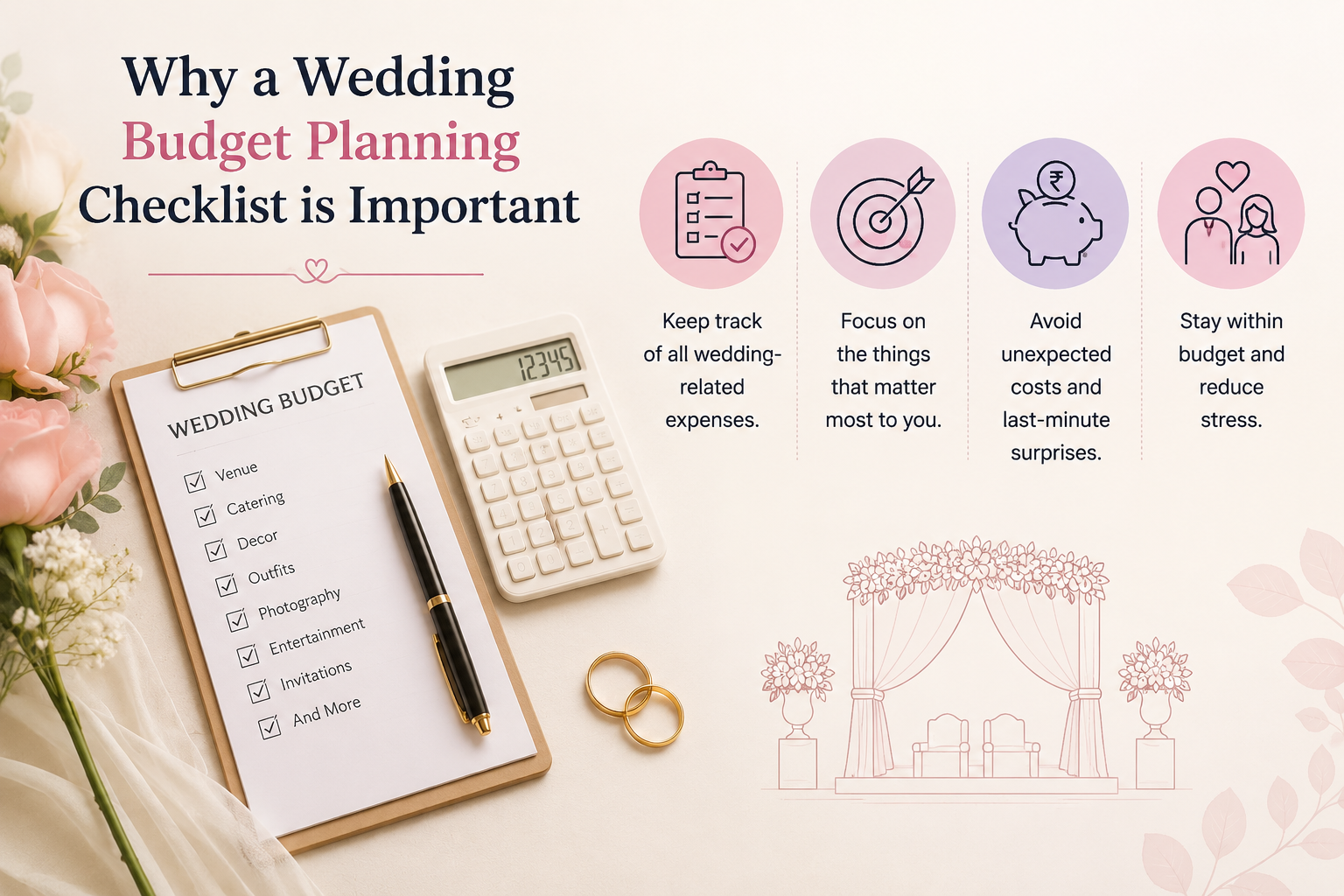 Why is a Wedding Budget Planning Checklist Important