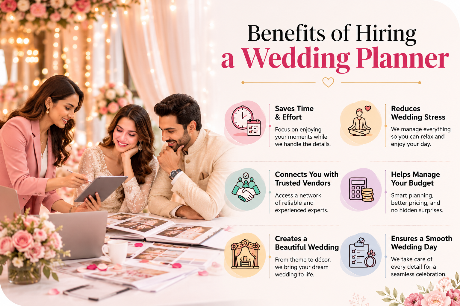 Benefits of Hiring a Wedding Planner