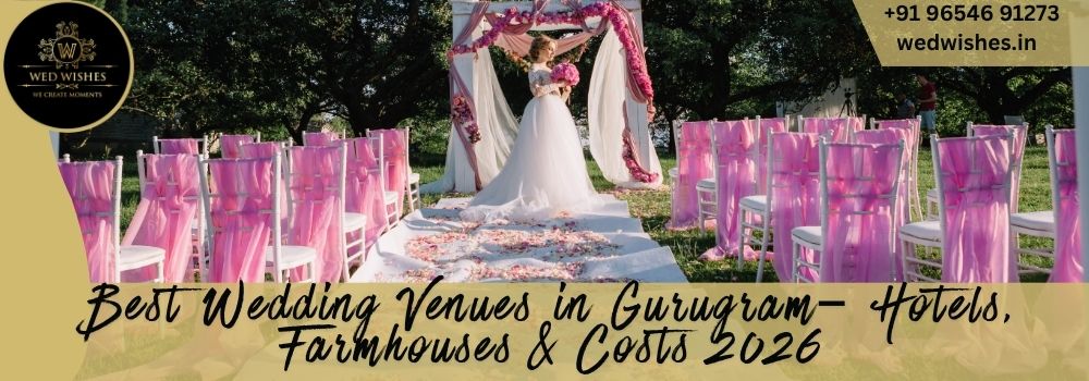 Best Wedding Venues in Gurugram– Hotels, Farmhouses & Costs 2026