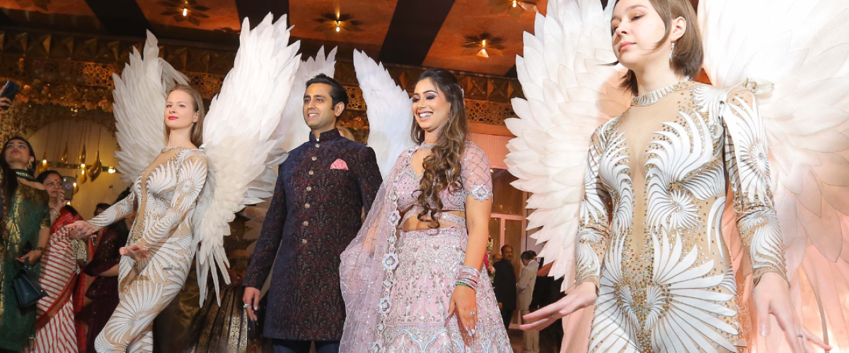 Decorative Wedding Venue by Wed Wishes